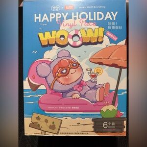WOOW HAHAPLAY Happy Holiday Vinyl Face Whole Set